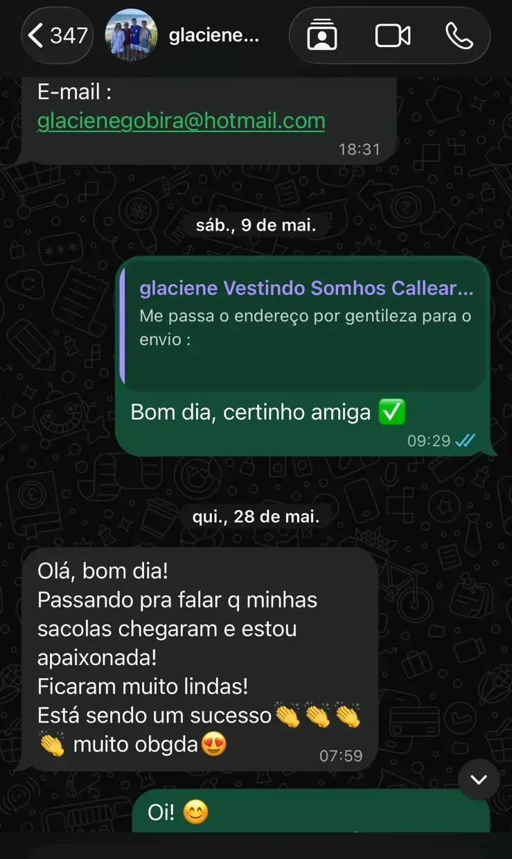 Depoimento de cliente Calleartes 8